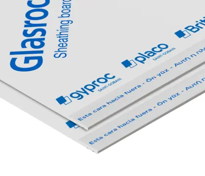 Glasroc x: Placa de yeso laminado para fachadas