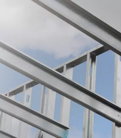 placo Perfiles livianos metálicos de acero galvanizado