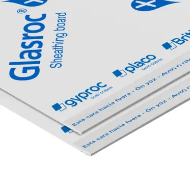 Glasroc x: Placa de yeso laminado para fachadas